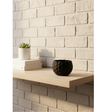 Mini Siyah Dekoratif Saksı 5 cm Modern Masaüstü Bitki Saksısı