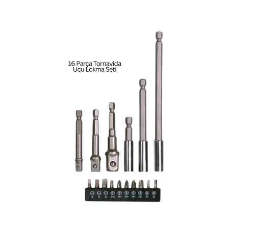 16LI MATKAP UCU SETİ