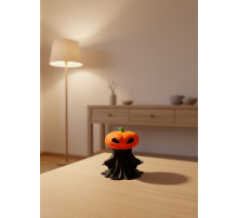 Balkabağı Figür 9cm Cadılar Bayramı Dekoratif Biblo