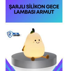 Modern Armut Gece Lambası Kablosuz Şarjlı LED Aydınlatma