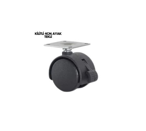 KİLİTLİ 4CM AYAK TEKLİ