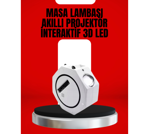 Taşınabilir 360° Ayarlanabilir Gökyüzü Projeksiyon Lambası