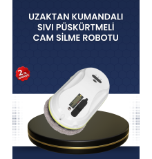 Çift Diskli Güvenli Otomatik Cam Silme Robotu