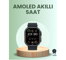 Ultra Akıllı Saat AMOLED Display 15 Gün Dayanıklı Batarya