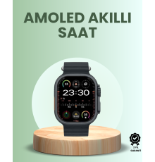 Ultra Akıllı Saat AMOLED Display 15 Gün Dayanıklı Batarya