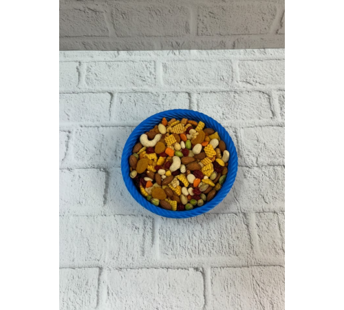 Yuvarlak Çerezlik Lacivert Salon ve Masa Üstü Sunum Kasesi