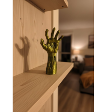 Dekoratif El Heykeli 22×7 cm Fantastik Koleksiyonluk Masaüstü Figür