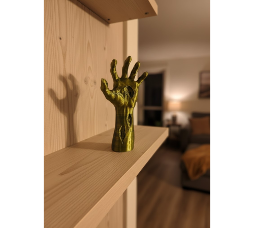 Dekoratif El Heykeli 22×7 cm Fantastik Koleksiyonluk Masaüstü Figür