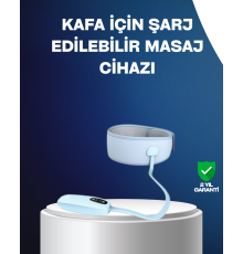 Yumuşak Dokulu Baş Masaj Bandı Günlük Kullanıma Uygun