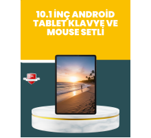 10.1 İnç IPS Ekranlı Android Tablet Bilgisayar Seti