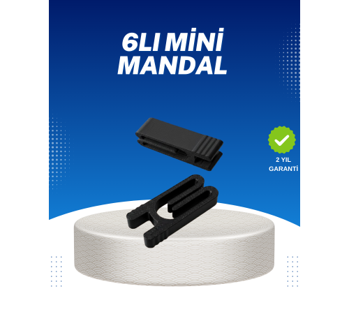 Cips Kahve ve Bakliyat İçin Poşet Kapatma Mandalı