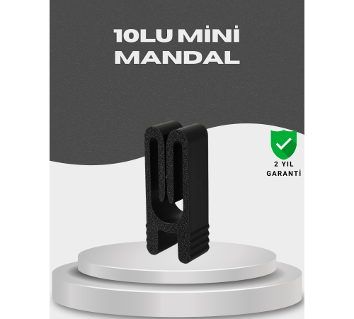 Plastik Poşet Kilidi Mutfak İçin Çok Amaçlı 10 Adet