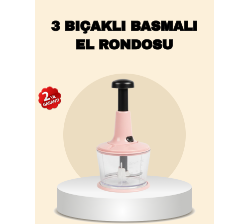 Basmalı Manuel Rondo Hızlı ve Zahmetsiz Doğrama