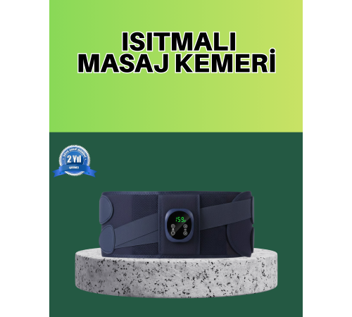 Titreşimli Masajlı Bel Kemeri Sessiz Çalışma 100 cm Bel Uyumlu