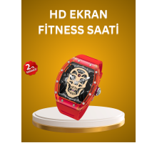 Geniş Ekranlı Akıllı Saat Şık ve Modern Tasarım