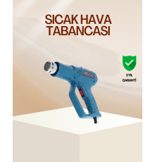 Endüstriyel 2000W Isı Tabancası Plastik Boru Lehim Boya Çıkarma