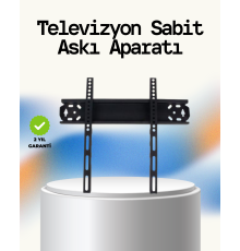 Universal TV Askı Aparatı 32-65 İnç Güçlü Çelik Gövde Sağa-Sola Ayar