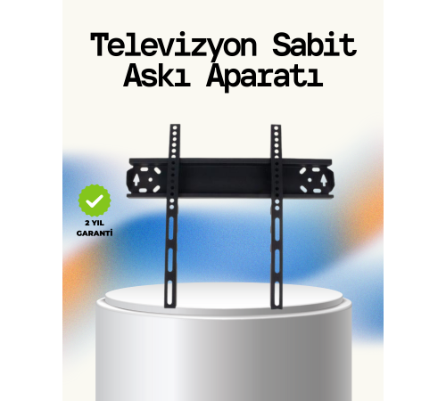 Universal TV Askı Aparatı 32-65 İnç Güçlü Çelik Gövde Sağa-Sola Ayar
