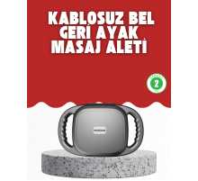 Fonksiyonlu Şarjlı Masaj Aleti 6 Başlık 2000 mAh Ergonomik Gövde