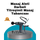 Taşınabilir 3in1 Masaj Aleti Şarjlı Titreşimli Esneme Bantlı