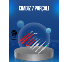 Elektronik Devre ve Saat Tamiri İçin 7’li Paslanmaz Çelik Cımbız