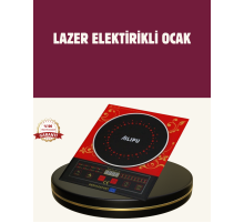 8 Programlı LED Ekranlı İndüksiyon Ocak 80–270°C Sıcaklık Ayarı