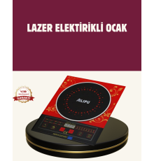 8 Programlı LED Ekranlı İndüksiyon Ocak 80–270°C Sıcaklık Ayarı