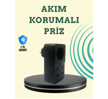 Isıya Dayanıklı PC Gövdeli Akım Korumalı Priz 4 USB