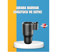 Dijital Ekranlı Akıllı Bardaklık Araç İçi Termal Isıtıcı Soğutucu
