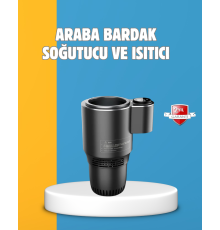 Dijital Ekranlı Akıllı Bardaklık Araç İçi Termal Isıtıcı Soğutucu