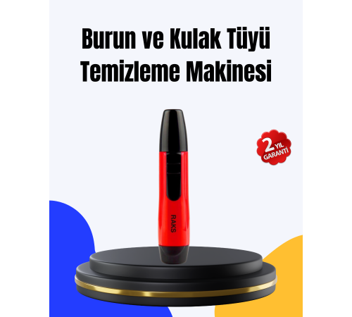 Pilli Kulak Burun Tüy Temizleyici Raks