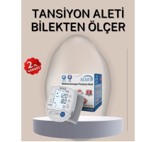 Bilekten Ölçer Tansiyon Aleti Şarjlı-Pilli Hafızalı Pratik Kullanım