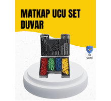 Delme Uç Seti 24 Parça Kutulu Matkap Ucu Ahşap Metal Beton İçin