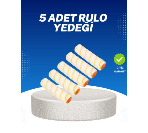 5’li Emülsiyon Boya Rulosu Duvar ve Tavan Uygulamasına Uygun