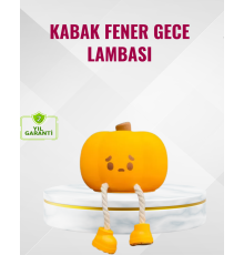 Silikon Pumpkin Night Light Telefon Tutuculu LED Lamba