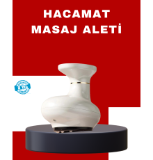 Taşınabilir Şarjlı Masaj Cihazı Kupa Terapisi Sıcak Masaj