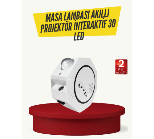 Romantik Atmosfer İçin Yıldızlı Gökyüzü LED Projektör