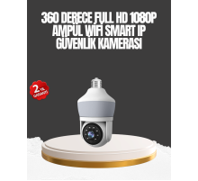 Gece Görüşlü Mobil Uygulamalı Akıllı Ampül Kamera