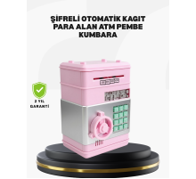 Büyük Hazneli Şifreli Para Tasarruf Kumbarası