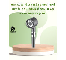 Banyo İçin Filtreli Duş Başlığı Pratik Kullanım