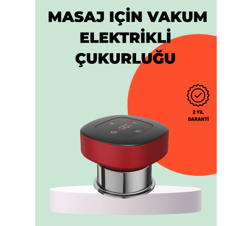 Taşınabilir Elektrikli Kupa Terapisi Masaj Cihazı Boyun Sırt Bacak