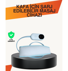 Evde Spa Etkisi Sunan Isıtmalı Baş Masaj Cihazı