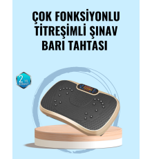 Evde Spor İçin Titreşimli Plate Fitness Platformu