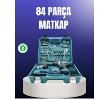 Taşınabilir Çantalı Şarjlı Matkap ve Vidalama Seti