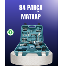 Taşınabilir Çantalı Şarjlı Matkap ve Vidalama Seti