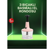 Geniş Hazneli Manuel Doğrayıcı Ev Tipi Kullanım