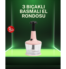 Geniş Hazneli Manuel Doğrayıcı Ev Tipi Kullanım