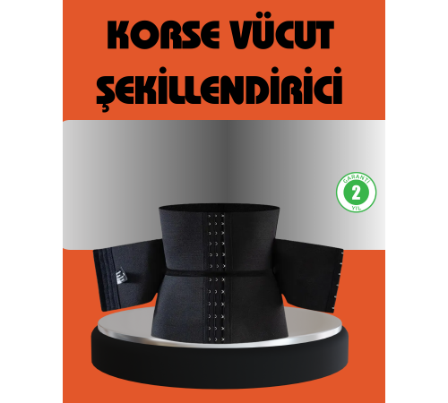 Kum Saati Görünüm Destekleyici Bel Şekillendirici