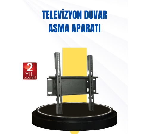 LED TV Askı Aparatı 32-42 İnç Uyumlu Sağlam Çelik Kompakt Tasarım