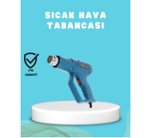 2000W Sıcak Hava Üfleme Tabancası Seramik Rezistanslı Profesyonel